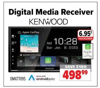 2001 Audio Video Kenwood digital media receiver offer