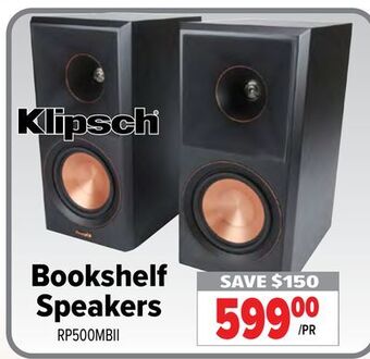 2001 Audio Video Klipsch bookshelf speakers offer