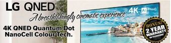 2001 Audio Video Lg 65 4k qned quantum dot nanocell colour tech tv offer