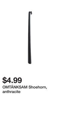 IKEA Omtänksam shoehorn, anthracite offer
