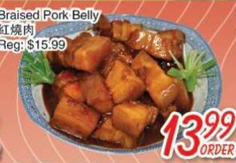 Foody Mart Braised pork belly offer