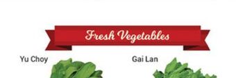 Nations Fresh Foods Yu choy offer