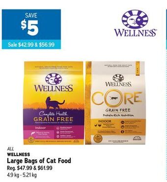 Ren’s Pets Depot All wellness large bags of cat food offer