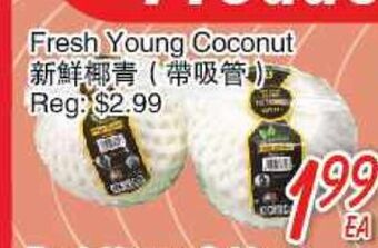 Foody Mart Fresh young coconut offer
