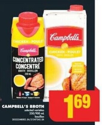 No Frills CAMPBELL'S BROTH offer