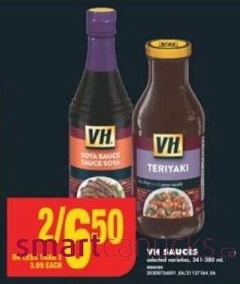No Frills VH SAUCES 341-380 mL offer