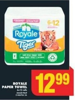 No Frills ROYALE PAPER TOWEL offer
