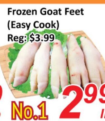 Seasons Foodmart Frozen goat feet (easy cook) offer