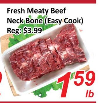 Seasons Foodmart Fresh meaty beef neck bone offer