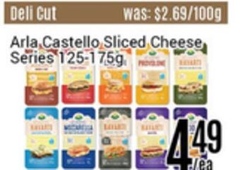 Nations Fresh Foods Arla castello sliced cheese series offer