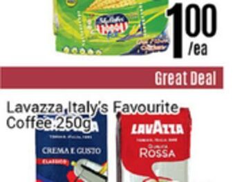 Nations Fresh Foods Lavazza italy's favourite coffee offer