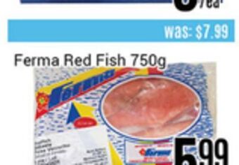 Nations Fresh Foods Ferma red fish offer