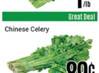 Nations Fresh Foods Chinese celery offer