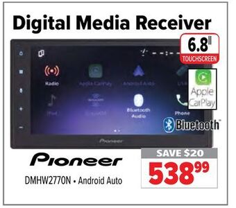 2001 Audio Video Pioneer digital media receiver offer
