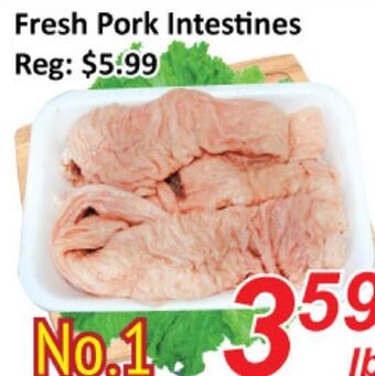 Seasons Foodmart Fresh pork intestines offer