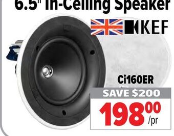 2001 Audio Video 6.5|| in-ceiling speaker offer