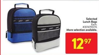 Walmart Selected Lunch Bags offer