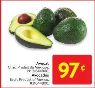 Walmart Avocados offer