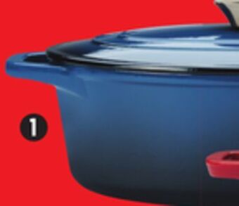 Canadian Tire Master chef 4.6 qt oval cast iron casserole offer