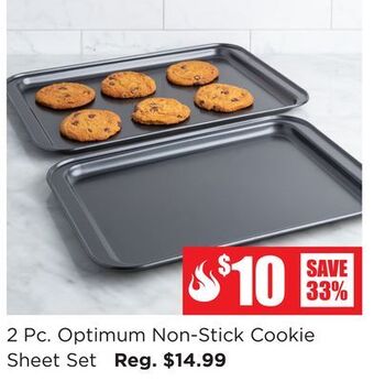 Kitchen Stuff Plus 2 pc. optimum non-stick cookie sheet set offer