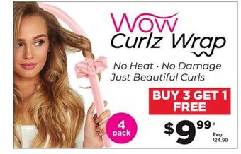 Showcase Wow curlz wrap offer