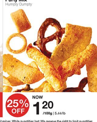 Bulk Barn Party mix offer
