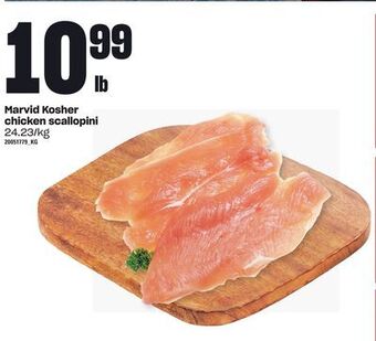 Loblaws Marvid kosher chicken scallopini offer