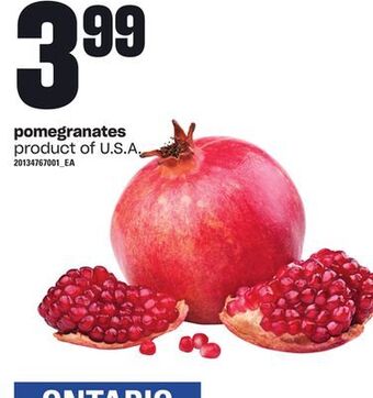Loblaws Pomegranates offer