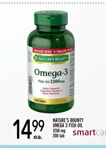 Metro Nature's Bounty Omega 3 Fish Oil offer