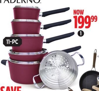 Canadian Tire Paderno forged non-stick cookset offer