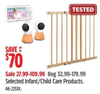 Canadian Tire Evenflo selected infant/child care products offer
