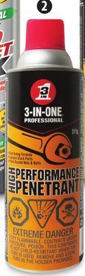 Canadian Tire Wd-40 3-in-one professional penetrant spray, 311g offer