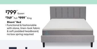 Sleep Country Bloom bed offer