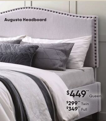 Sleep Country Augusta headboard offer