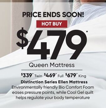 Sleep Country Distinction series ellen mattress offer