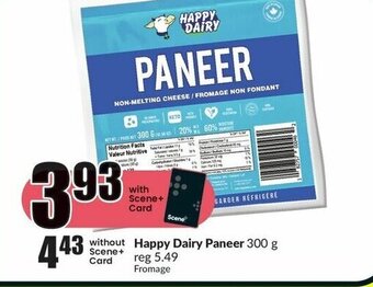 FreshCo Happy Dairy Paneer 300 g offer