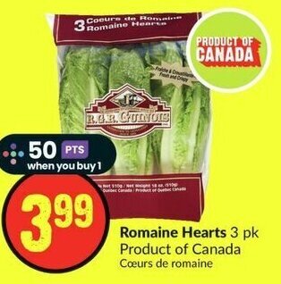 FreshCo Romaine Hearts 3 pk offer