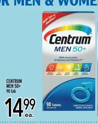 Metro Centrum Men 50+ offer