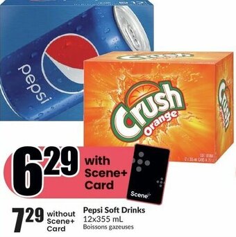 FreshCo Pepsi Soft Drinks 12x355 mL offer