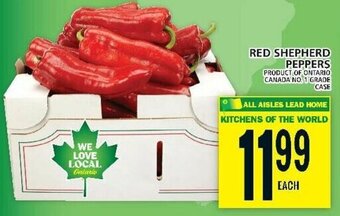 Food Basics RED SHEPHERD PEPPERS offer