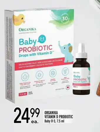 Metro Organika Vitamin D Probiotic offer
