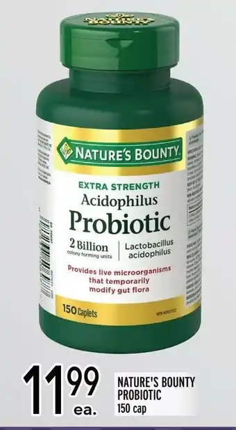 Metro Nature's Bounty Pribiotic offer