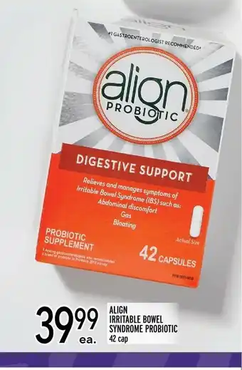 Metro Align Irritable Bowel Syndrome Probiotic offer