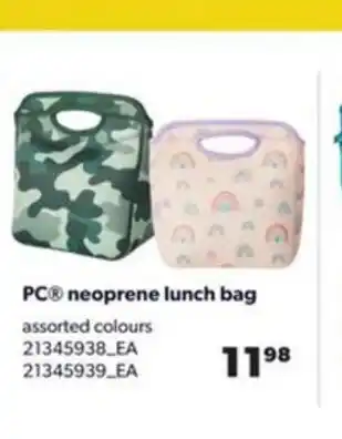 Real Canadian Superstore Neoprene Lunch Bag offer