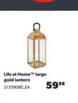 Real Canadian Superstore Large Gold Lantern offer