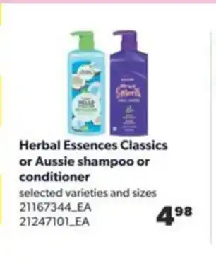 Real Canadian Superstore Herbal Essences Classics offer