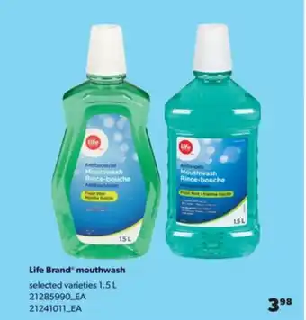 Real Canadian Superstore Mouthwash offer