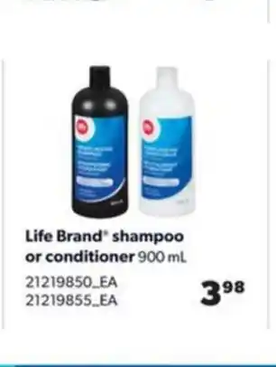 Real Canadian Superstore Shampoo or Conditioner offer