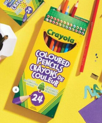 Real Canadian Superstore Crayola coloured pencils offer