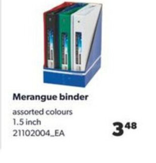 Real Canadian Superstore Merangue binder offer